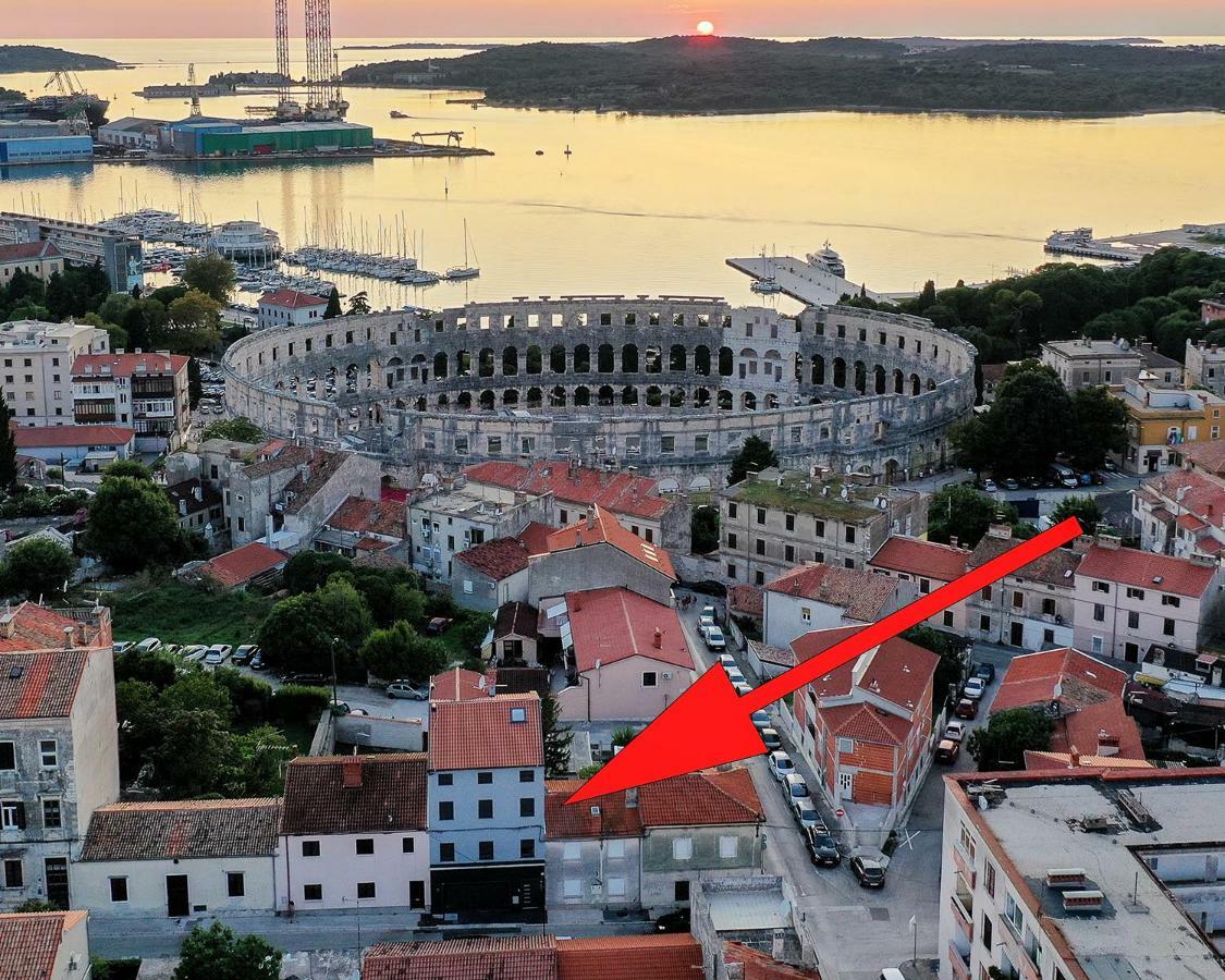 Apartments Dream In Arena 2 Pula Center Free Parking Eksteriør bilde